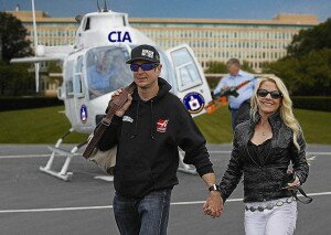 Kurt Busch with Patricia Driscoll